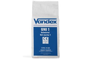 Vandex UNI 1, Unimörtel